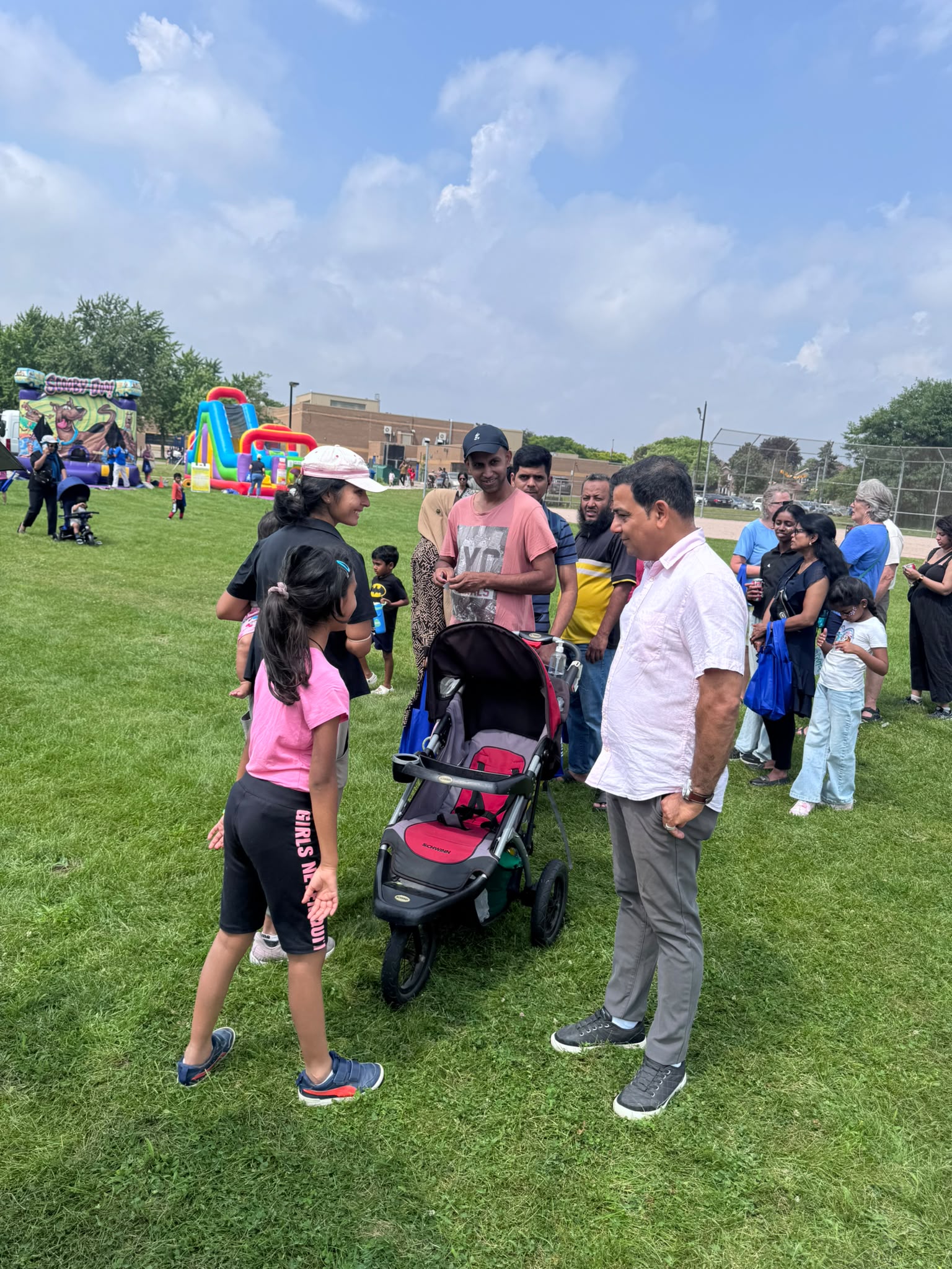 Meeting Local Families