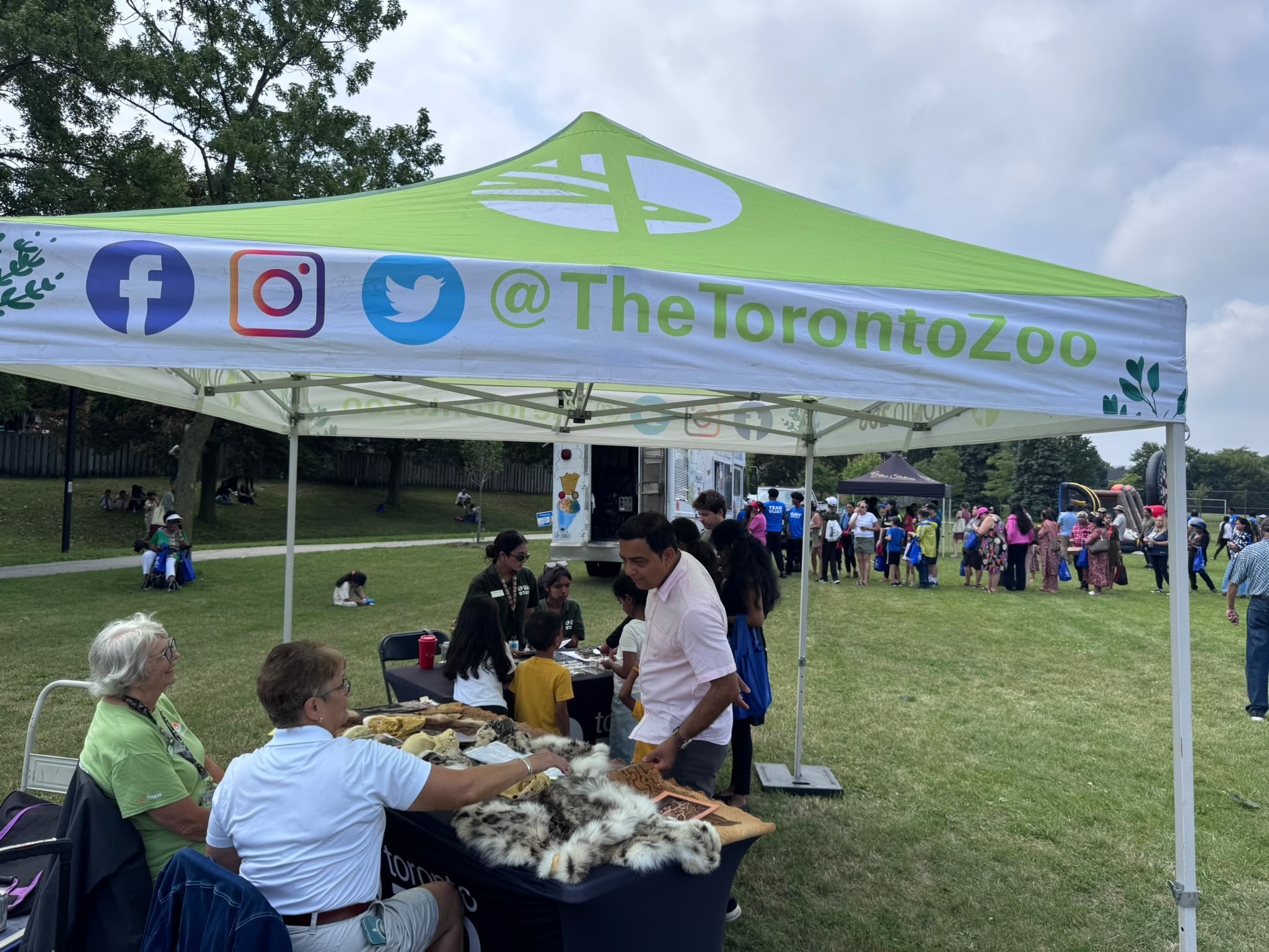 Toronto Zoo Community Booth