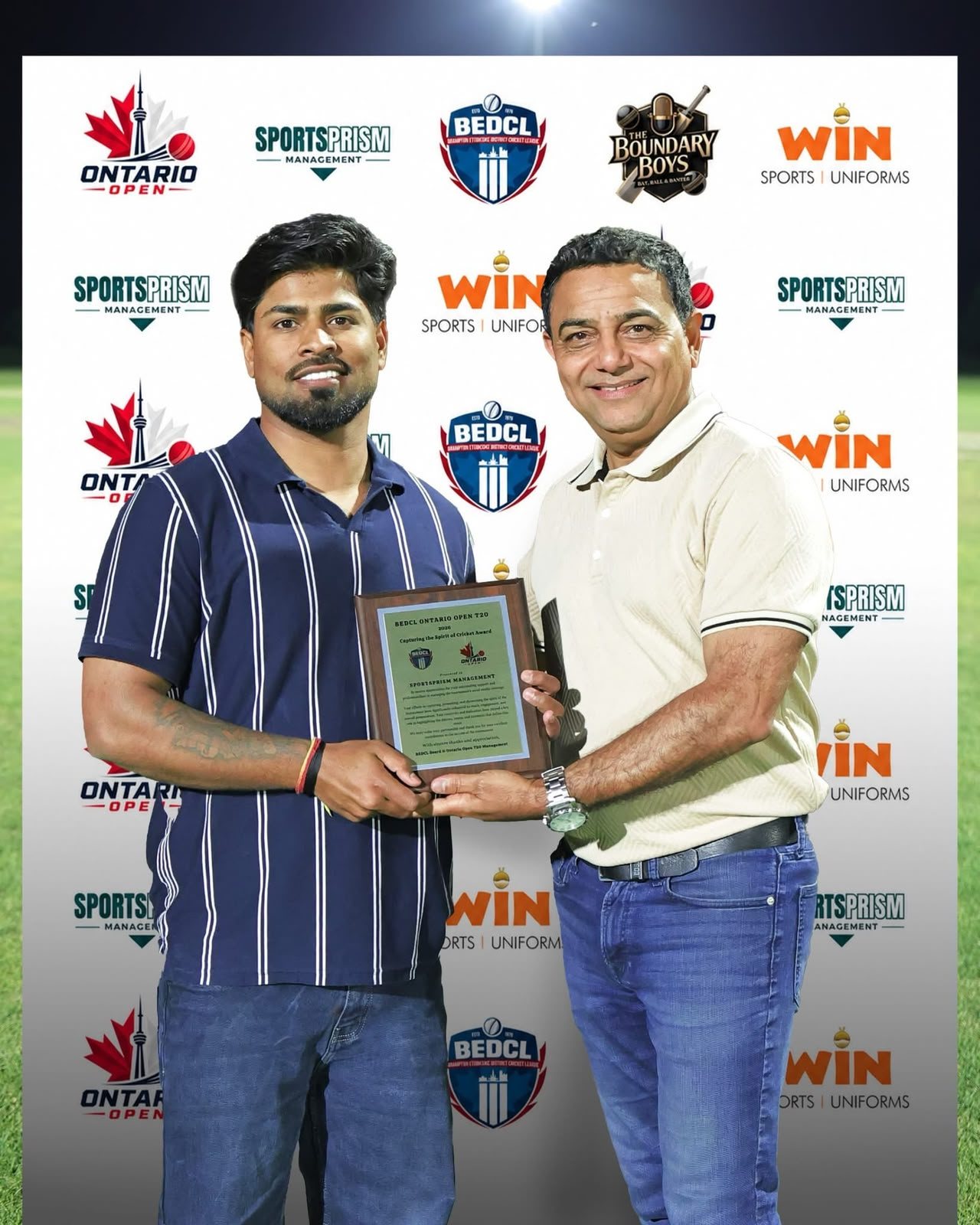 Recognition Event