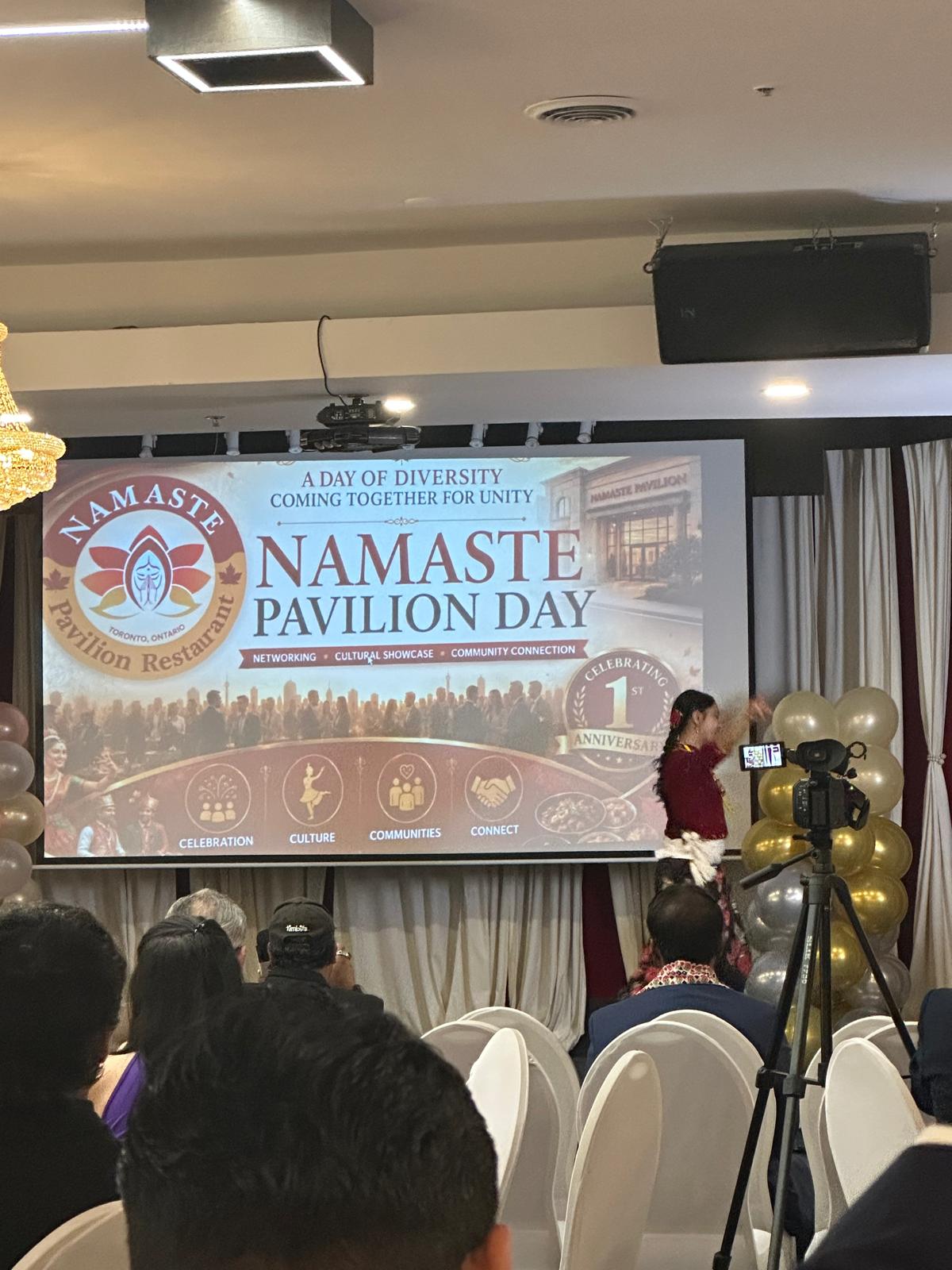 Namaste Pavilion Day Celebration