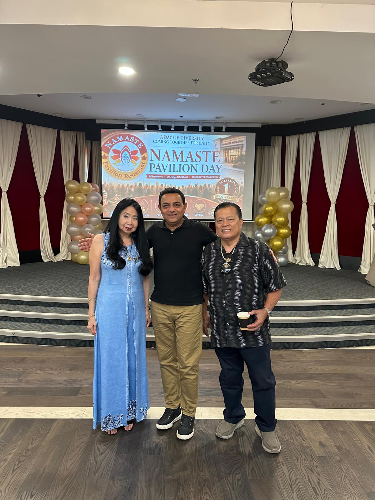 Building Connections at Namaste Pavilion Day