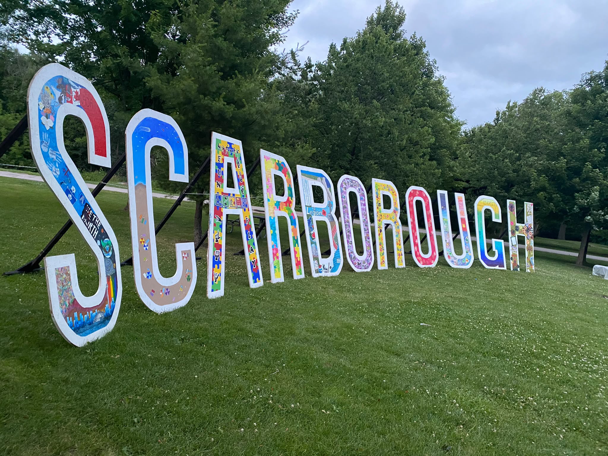 Scarborough Community Sign